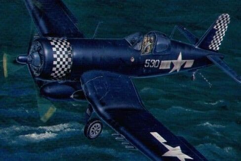 Trumpeter 1/32 F4U1D Corsair Aircraft in Saudi Arabia