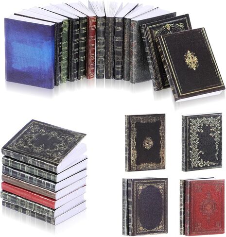 30pcs Miniature Books 1:12 Scale Mini Brands Books for Dollhouse Miniatures Accessories, Mixed Colors in Saudi Arabia