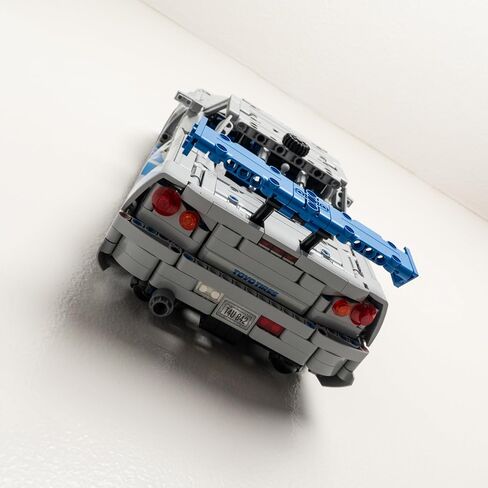 Vertical Wall Mount for Lego 2 Fast 2 Furious Nissan Skyline GT-R-42210 (Car NOT Included) in Saudi Arabia