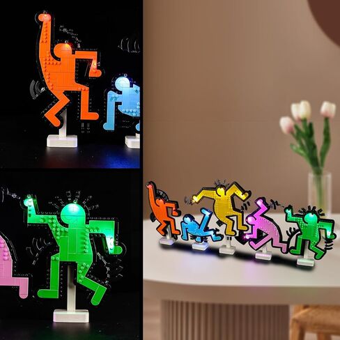 Vaodest Led Light for Lego 31216 Keith Haring Dancing Figures Blocks Model,Design and Configuration Compatible with Model 31216(Led Light Only, Not Building Block Kit) in Saudi Arabia