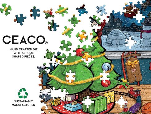 Butts on Things Christmas Puzzle in Saudi Arabia