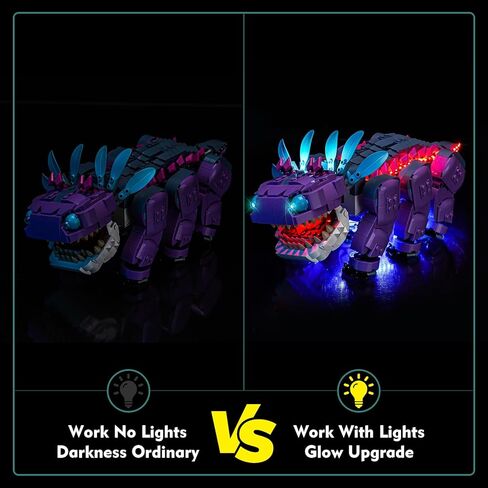 Light kit Compatible with Lego 77077 Klombo - No Model Only Light, LED Lighting Accessories Compatible with Lego 77077 in Saudi Arabia