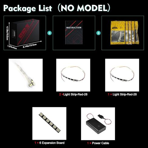 Light kit Compatible with Lego 77077 Klombo - No Model Only Light, LED Lighting Accessories Compatible with Lego 77077 in Saudi Arabia