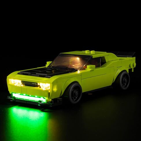 مجموعة إضاءة Nitemode متوافقة مع Lego 77241 Speed ​​Champions 2 Fast 2 Furious Honda S2000، ملحقات إضاءة مطورة قابلة للتعديل (أضواء فقط) in Kuwait