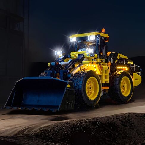 LED Lighting Compatible with Lego Technic Volvo L120 Electric Wheel Loader，Light Kit Compatible with Lego 42209, NOT Included The Model Set - JUST Lights in Saudi Arabia