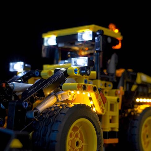 LED Lighting Compatible with Lego Technic Volvo L120 Electric Wheel Loader，Light Kit Compatible with Lego 42209, NOT Included The Model Set - JUST Lights in Saudi Arabia