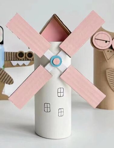 24 Pcs Cardboard Tubes Craft Rolls,Kraft Paper Rolls Cardboard Tubes For Crafts,Paper Towel Rolls For Crafts 1.57x 3.9in (White) in Saudi Arabia