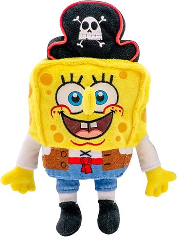 SpongeBob SquarePants Movie: The Search for SquarePants - Bikini Bottom Glow Pals 6" Plush Toy Assortment, Glow-in-the-Dark SpongeBob, Patrick, Squidward, Flying Dutchman Collectibles for Kids Ages 3+ in Saudi Arabia