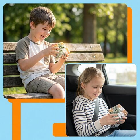 3D Puzzles Maze Cube, Labyrinth Puzzle Brain Teaser Game, Educational Learning Toys for Logical Thinking, Family Board Games, Durable Puzzle Cube Gift for Birthday and Holidays in Saudi Arabia