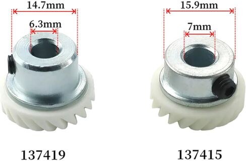 BLOOY 137415 + 137419 Hook + Drive Gear Set Fit Singer Moldels 6408, 6412, 6416, 6423 Sewing Machine Parts Accessories in Saudi Arabia