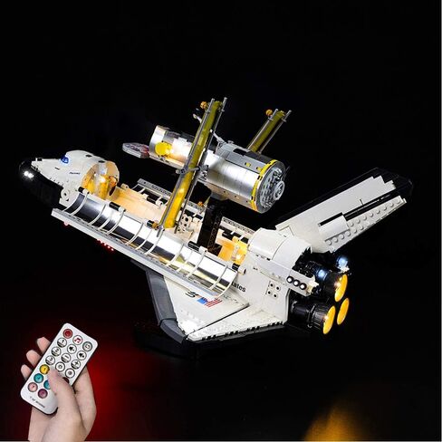 طقم إضاءة LED T-Club من أجل Lego 10283 NASA Space Shuttle Discovery، طقم إضاءة متوافق مع Lego 10283 (لا يشمل مجموعة مكعبات البناء) (الإصدار الكلاسيكي) in Kuwait