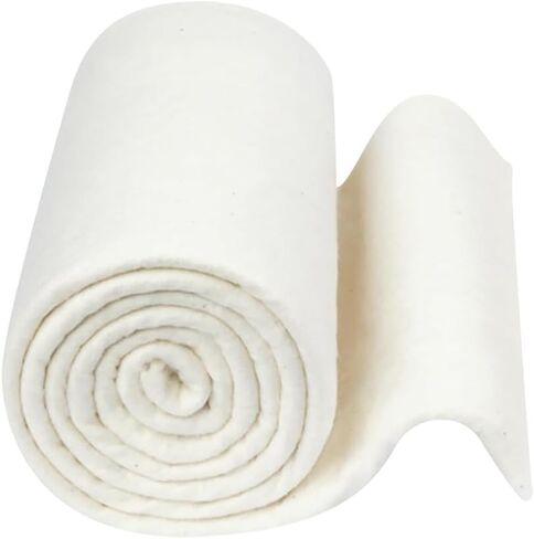 1.2 x 1.5 Meters Cotton Quilt Batting Large Lightweight Batting Fabric Roll Light Weight Cotton Lining Fabric White Thin Quilting Batting Natural Cotton Fabric by The Yard for Sewing in Saudi Arabia