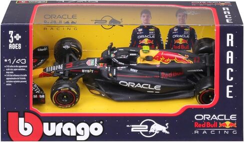 Bburago - Red Bull Racing RB20 Max Verstappen #1 2024 - Realistic model scale 1:43, driven by Max Verstappen, Official Red Bull License, recommended age 3+ years in Saudi Arabia
