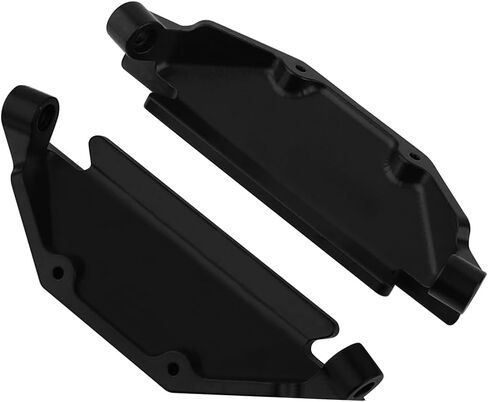 Brass Black Coating Side Plates Pedal Body Bracket for 1/24 RC Crawler Axial AX24 Car DIY Chassis Frame Kit Metal Upgrade Parts in Saudi Arabia