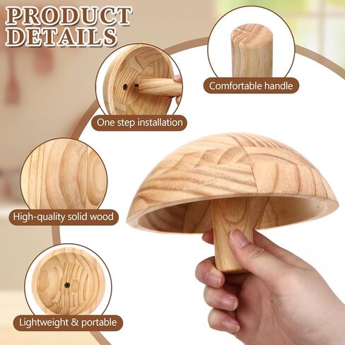 DoubleFill 5 عبوات من قوالب الفخار، قوالب الجص، أدوات الفخار الخشبية مع مقبض لأشكال السيراميك العلوية، أوعية DIY، أطباق الأطباق، صناعة الفن بالضغط (نصف كروي، 3.5 بوصة، 4.5 بوصة، 5.5 بوصة، 6.5 بوصة، 7.5 بوصة ارتفاع 2.5 بوصة) in Saudi Arabia
