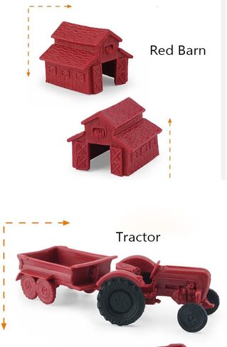 Animal Figurines, 10Pcs Farm Animals Figurines Toys,Big Animal Toys, Realistic Plastic Animals Playset, Educational Learning Toy Set for Kids Toddlers in Saudi Arabia