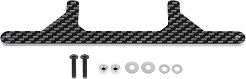 Carbon Fiber Rear Steering Lock Plate for 1/10 Tamiya Clod Buster 4×4×4 RC Car Upgrade – Enhanced Stability & Steering Control‌ in Saudi Arabia