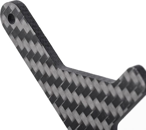 Carbon Fiber Rear Steering Lock Plate for 1/10 Tamiya Clod Buster 4×4×4 RC Car Upgrade – Enhanced Stability & Steering Control‌ in Saudi Arabia