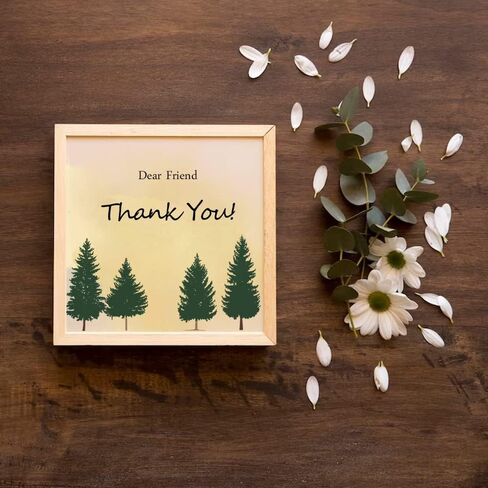12 Trees Clear Stamps for Card Making and Photo Album Decorations, Forest Stamps, Nature Woods Transparent Silicone for Crafting and DIY Scrapbooking in Saudi Arabia