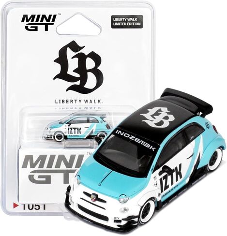 LB-Works 1/64 Abarth LB Blister Packaging LBWK Diecast نموذج سيارة in Saudi Arabia