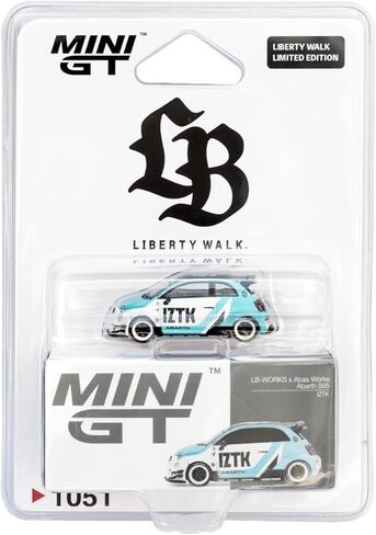 LB-Works 1/64 Abarth LB Blister Packaging LBWK Diecast نموذج سيارة in Saudi Arabia