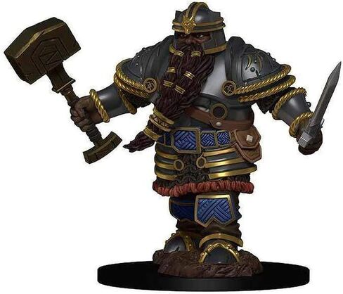 D&D: Icons of The Realms: Premium Figure: Dwarf Paladin Female in Saudi Arabia