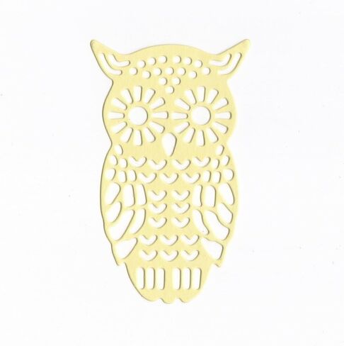 2pc New Scrapbook DIY Owl Cutting Dies Embossing Flower Carbon Steel Cutting Die and Pasting Background Dies in Saudi Arabia
