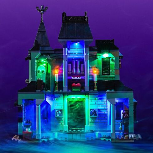طقم إضاءة متوافق مع Lego 31167 Haunted Mansion - لا يوجد نموذج فقط، ملحقات إضاءة LED متوافقة مع Lego 3-in-1 31167 (الإصدار القياسي) in Kuwait