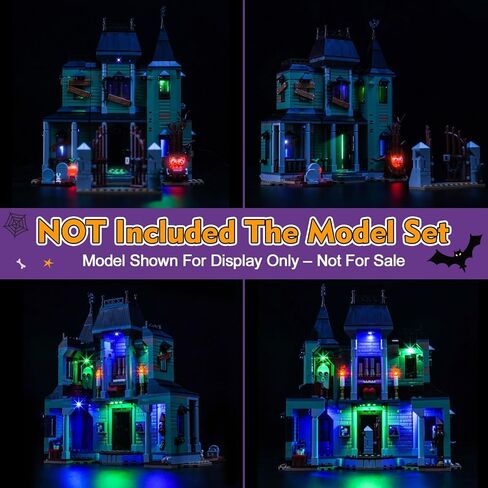 طقم إضاءة متوافق مع Lego 31167 Haunted Mansion - لا يوجد نموذج فقط، ملحقات إضاءة LED متوافقة مع Lego 3-in-1 31167 (الإصدار القياسي) in Kuwait