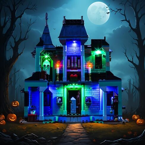 طقم إضاءة متوافق مع Lego 31167 Haunted Mansion - لا يوجد نموذج فقط، ملحقات إضاءة LED متوافقة مع Lego 3-in-1 31167 (الإصدار القياسي) in Kuwait
