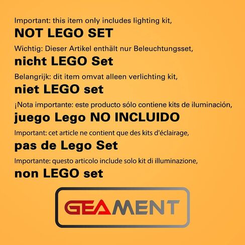 LED Light Kit Compatible with Lego Neuschwanstein Castle Building Blocks Model - Lighting Set for Architecture 21063 (Model Set Not Included) in Saudi Arabia