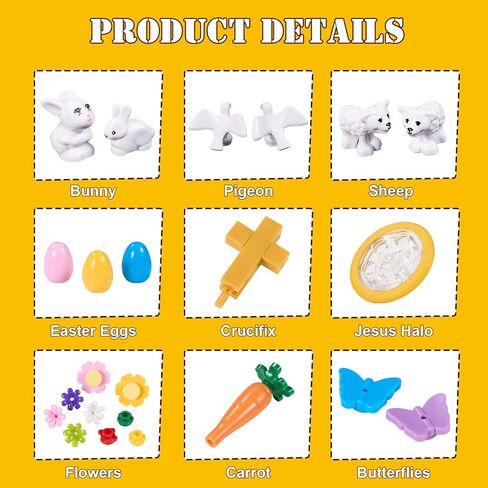 Jesus 3 in 1 Building Block Toy Set Compatible with Lego, Nativity Scene Church Missionary and Resurrection, Religious Cross Jesus Figure Christmas, Christian Catholic Gift for Adults Kids (454PCS) in Saudi Arabia