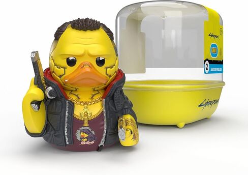 TUBBZ First Edition: Cyberpunk 2077 - Jackie Welles Cosplaying Rubber Duck Vinyl Figure in Saudi Arabia