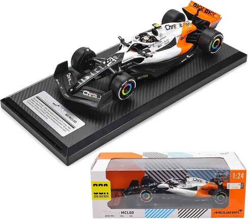 1/24 F1 Mcl60#81 Oscar Diecast F1 Car Model for Adults Replica Formula One for Monaco Collection in Saudi Arabia