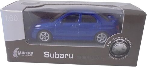 OPO 10 - سيارة مصغرة متوافقة مع Subaru Impreza WRX STI 2002، مقياس 1:64، 3 بوصات (7.5 سم)، Welly SUP07 in Saudi Arabia