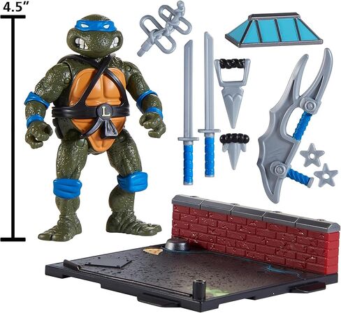 Teenage Mutant Ninja Turtles: 4" Remastered Leonardo Action Figure by Playmates Toys in Saudi Arabia