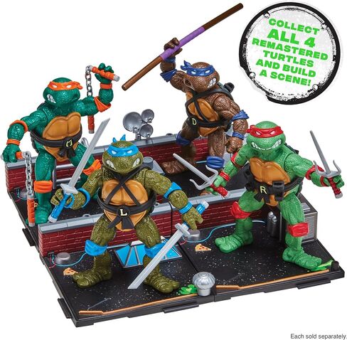 Teenage Mutant Ninja Turtles: 4" Remastered Leonardo Action Figure by Playmates Toys in Saudi Arabia