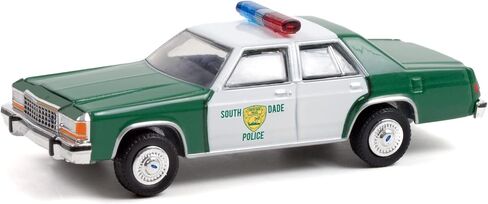 Greenlight Collectible Greenlight 1:64 Hollywood Series 33 - Ace Ventura: Pet Detective (1994) - 1983 LTD قسم شرطة كراون فيكتوريا ميامي 44930-B [الشحن من كندا] in Saudi Arabia