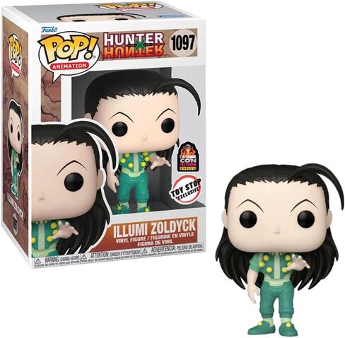 فانكو بوب! الرسوم المتحركة: Hunter X Hunter - شخصية Illumi Zoldyck LACC/Toystop الحصرية المصنوعة من الفينيل in Kuwait