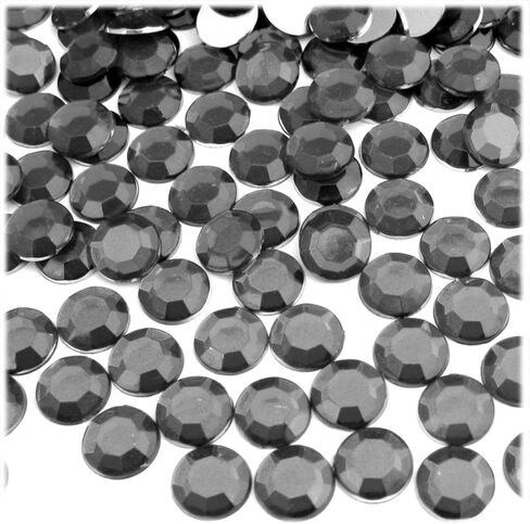 The Crafts Outlet 144pc Loose Flatback Acrylic Rhinestones Round 11mm - Flatback Crystal Clear in Saudi Arabia
