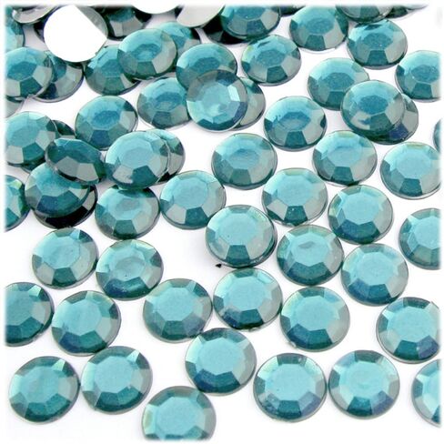 The Crafts Outlet 144pc Loose Flatback Acrylic Rhinestones Round 11mm - Flatback Crystal Clear in Saudi Arabia