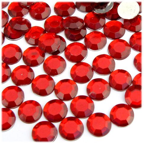 The Crafts Outlet 144pc Loose Flatback Acrylic Rhinestones Round 11mm - Flatback Crystal Clear in Saudi Arabia