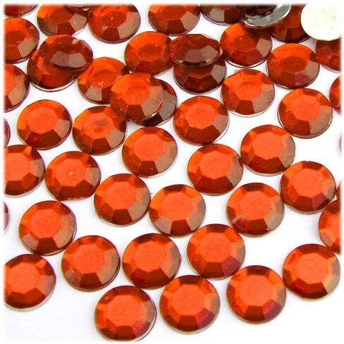 The Crafts Outlet 144pc Loose Flatback Acrylic Rhinestones Round 11mm - Flatback Crystal Clear in Saudi Arabia