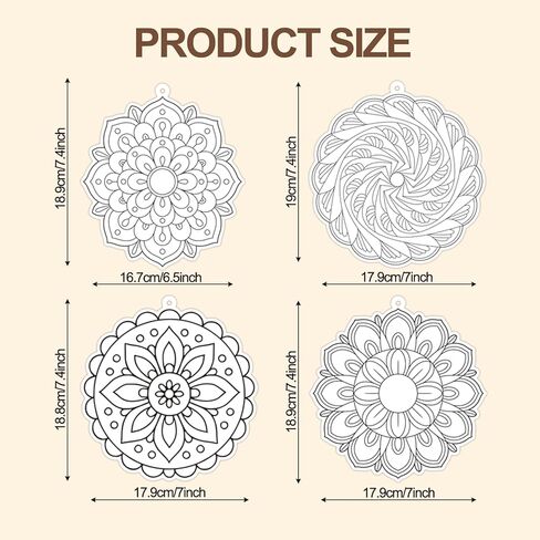 Bomichi Coloring Craft Kit - 48 Pcs Hanging Color Craft Kit & 32.8 Ft Hemp Rope for DIY Card, Traditional Festival Decor, School Activity Art Craft in Kuwait