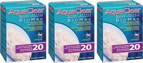 (3 Pack) Aquaclear 20-Gallon Biomax for Aquaclear 20 Filter in Saudi Arabia