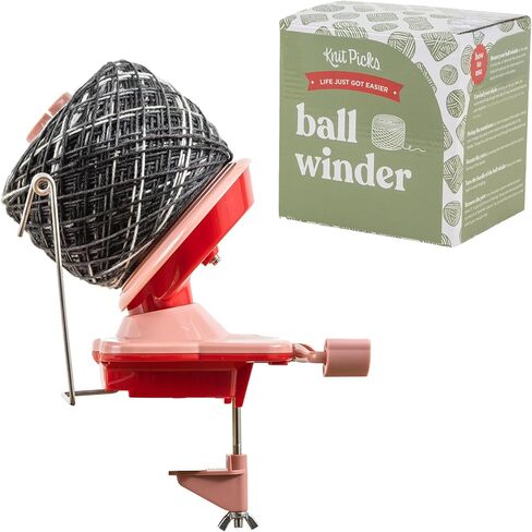 Knit Picks Yarn Winding Bundle - Yarn Ball Winder (Red) and Birch Wooden Yarn Swift in Saudi Arabia