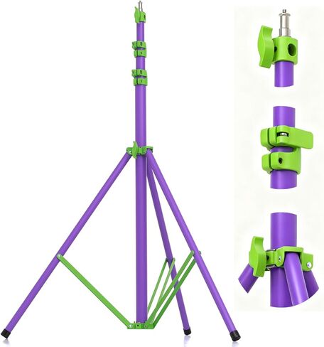 AMBITFUL AL280 280cm 9FT Studio Lighting Photo Studio Air PressureLight Stand,for Portrait,Product Photography,Makeup, Selfie, Vlog, YouTube Video, Camera in Saudi Arabia