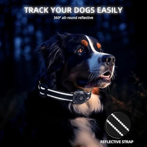 GPS Tracker for Dogs, Mini GPS Cat Tracker, Smart Pet Activity Tracker (iOS Only), No Monthly Fee, Compatible with Apple Find My, Anti-Lost, Finder Tag for Vehicles/Pets/Kids/Items (1 Pack) in Saudi Arabia