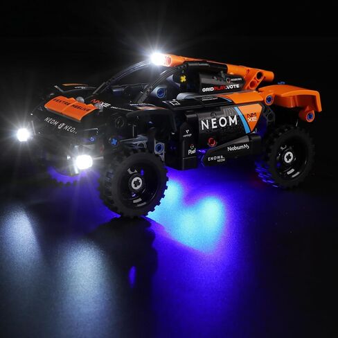 LED Lighting Kit for Lego Technic NEOM McLaren Extreme E Race Car, LED Light Compatible with Lego 42166 Building Block Models (Not Include Lego Set) in Kuwait