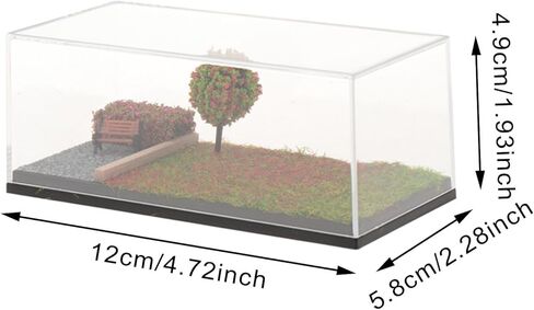 1/64 Diecast Car Showcase Box for Displaying Wheels in A Parking Environment, Spring Scene in Saudi Arabia